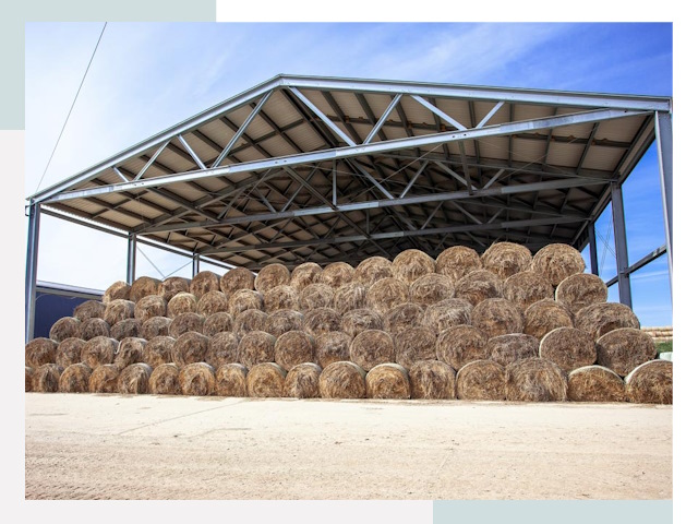 Строительство сенохранилищ в Чехов от 610 руб.