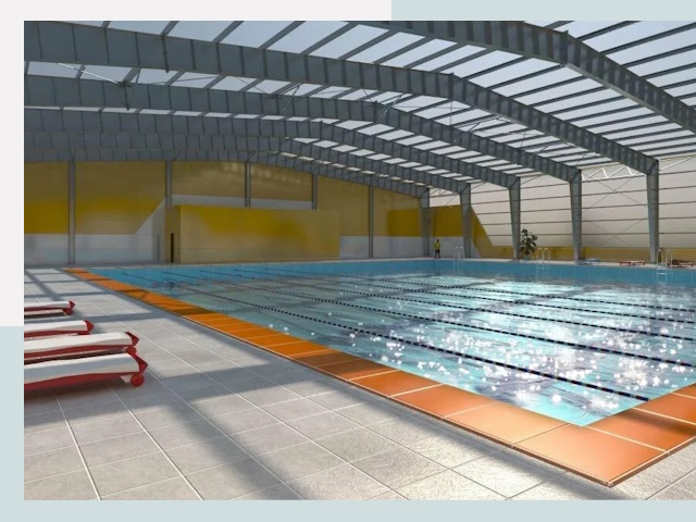 Строительство крытых бассейнов в Чехове