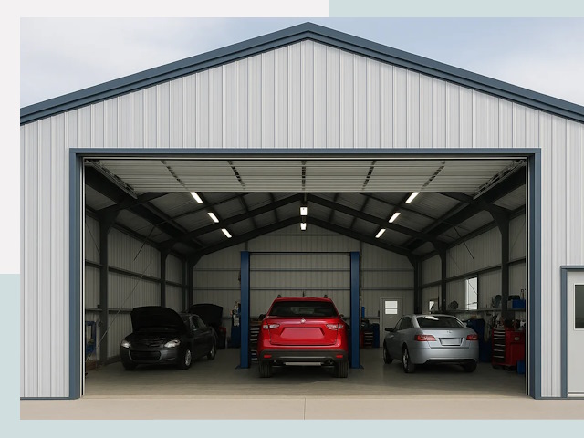 Ангары из сэндвич панелей от 610 руб. в Чехов