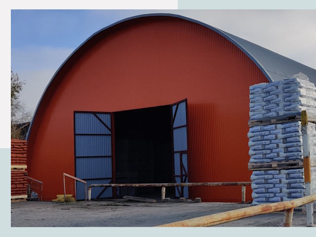 Полукруглые ангары по цене от 610 руб. в Чехов