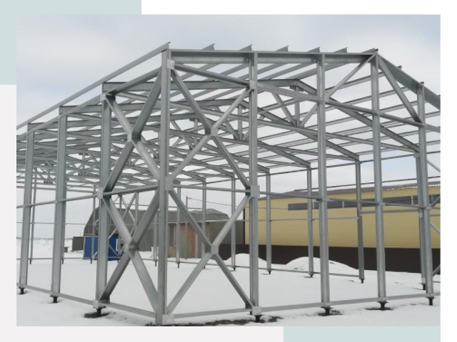 Каркасные ангары в Чехове