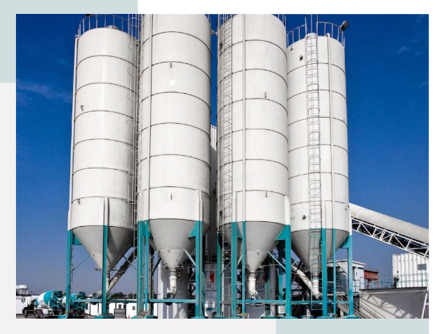 Строительство цементных силосов в Чехове
