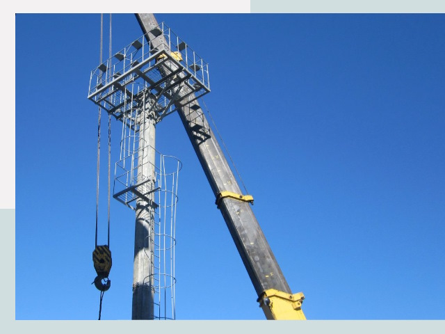 Монтаж осветительных мачт в Чехов от 610 руб.