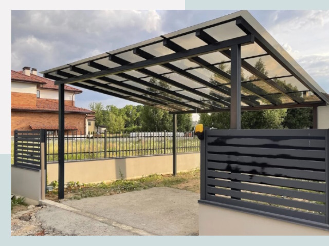 Металлические навесы в Чехов от 610 руб. за м²