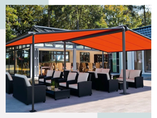 Навесы для кафе и ресторанов в Чехове