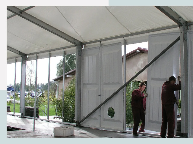 Быстро сборные шатры в Чехов от 610 руб. за м²