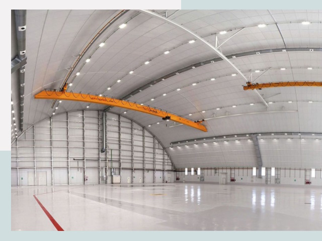 Оснащение ангаров в Чехов от СтальСтрой-Чхв - цена от 610 руб.