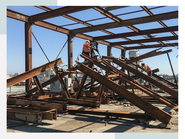 Демонтаж металлоконструкций в Чехове от 610 руб.