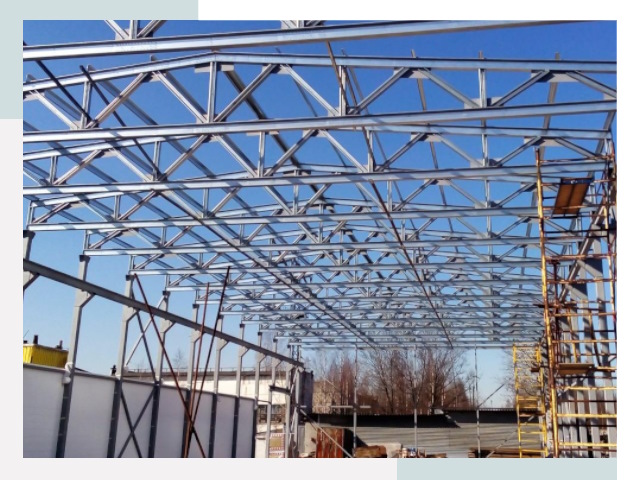Металлокаркасы для складов в Чехове